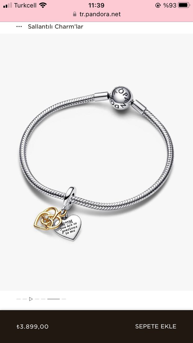 Orjinal Pandora Charm - Görsel 4