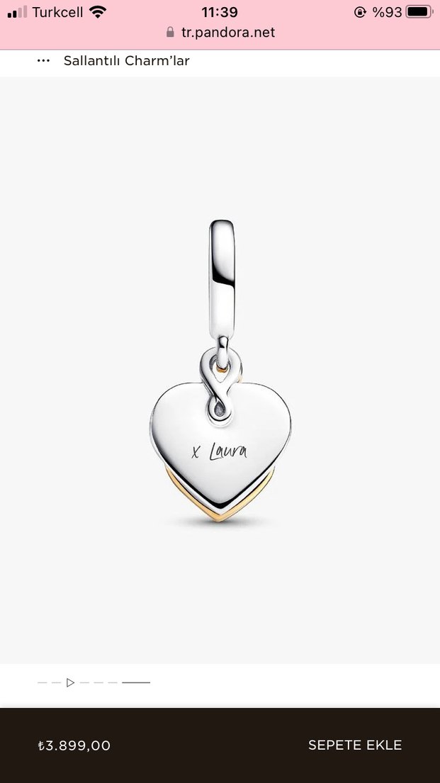 Orjinal Pandora Charm - Görsel 5