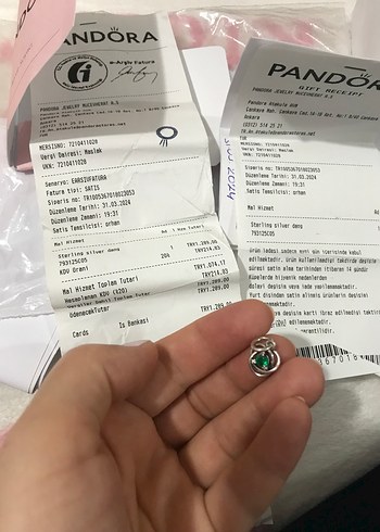 Yeşil Baskılı Bohem Kadın Charm - Görsel 8