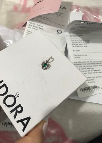 Yeşil Baskılı Bohem Kadın Charm - Görsel 11