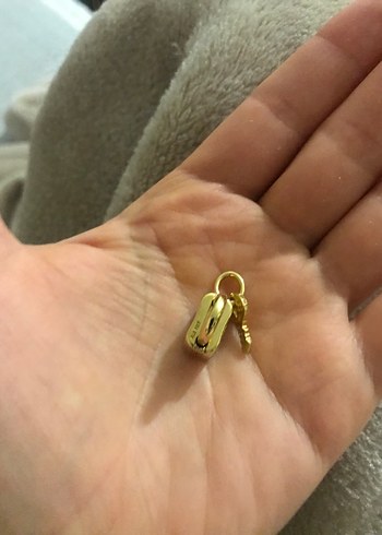 Zincir Detaylı Altın Renkli Kadın Bileklik - Görsel 13