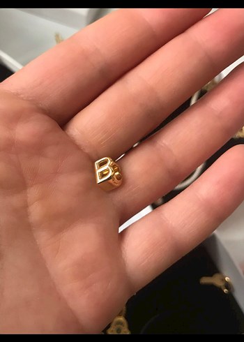 Orjinal Pandora B Harfi charm - Görsel 4