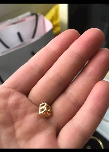 Orjinal Pandora B Harfi charm - Görsel 2
