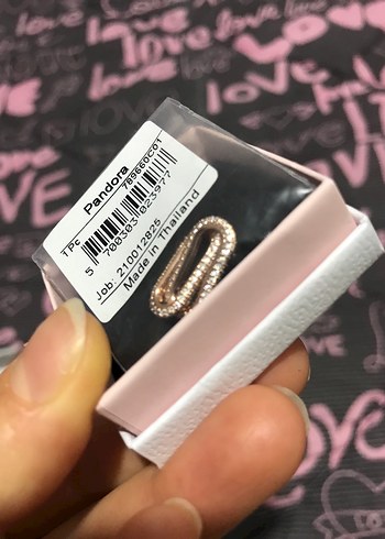 Pandora Pembe Boncuklu Charm - Görsel 12