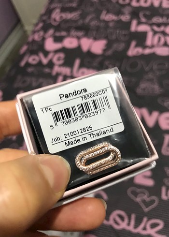 Pandora Pembe Boncuklu Charm - Görsel 17