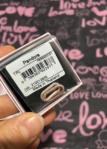 Pandora Pembe Boncuklu Charm - Görsel 9