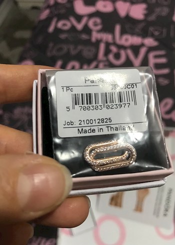 Pandora Pembe Boncuklu Charm - Görsel 7