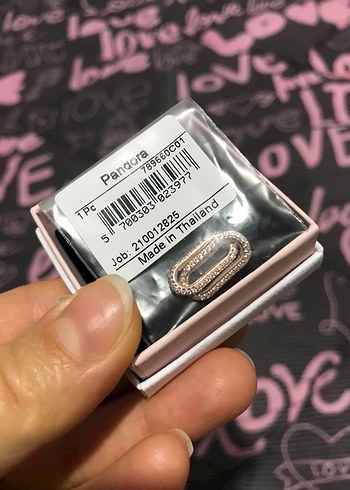 Pandora Pembe Boncuklu Charm - Görsel 15