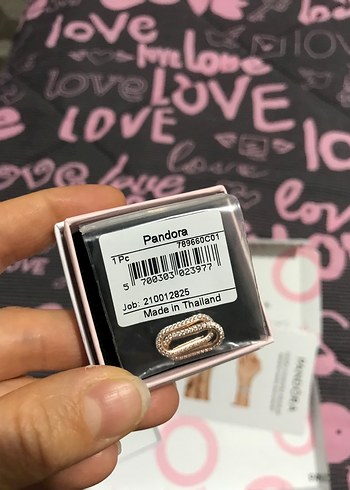 Pandora Pembe Boncuklu Charm - Görsel 4