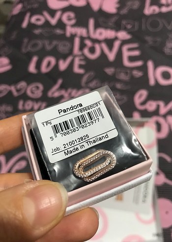 Pandora Pembe Boncuklu Charm - Görsel 6