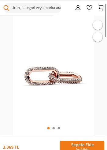 Pandora Pembe Boncuklu Charm - Görsel 8