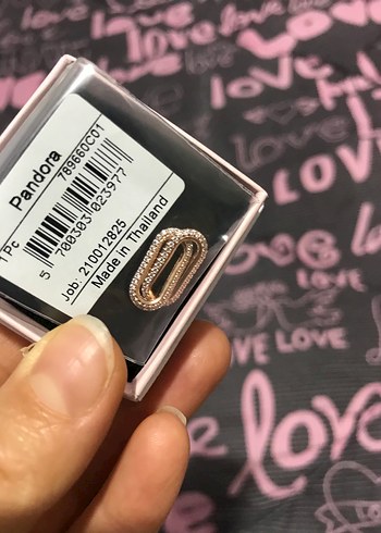 Pandora Pembe Boncuklu Charm - Görsel 11