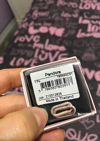 Pandora Pembe Boncuklu Charm - Görsel 18