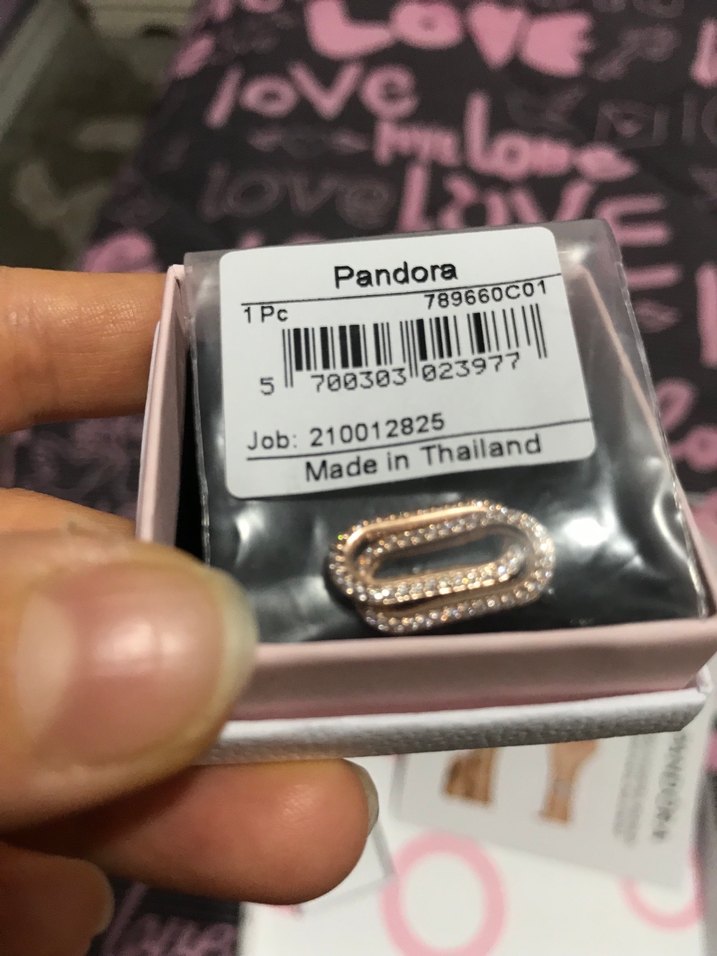Pandora Pembe Boncuklu Charm - Görsel 3
