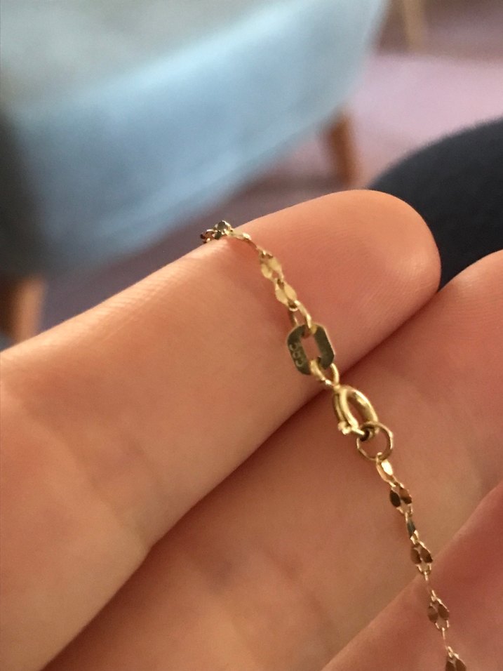 Zincir Detaylı Parlak Altın Kadın El Zinciri - Görsel 5