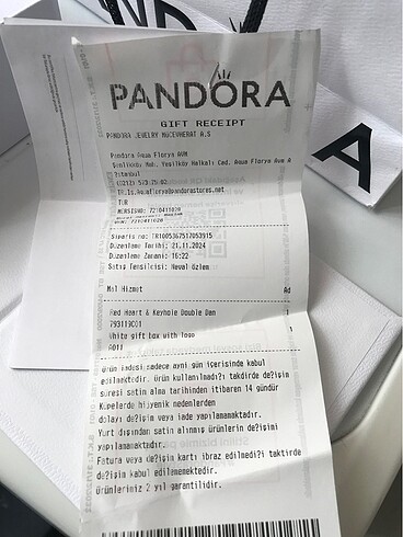 Pandora Orjinal Pandora charm