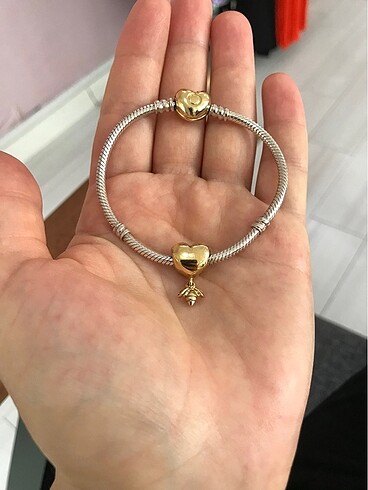 Beden altın Renk Orjinal charm