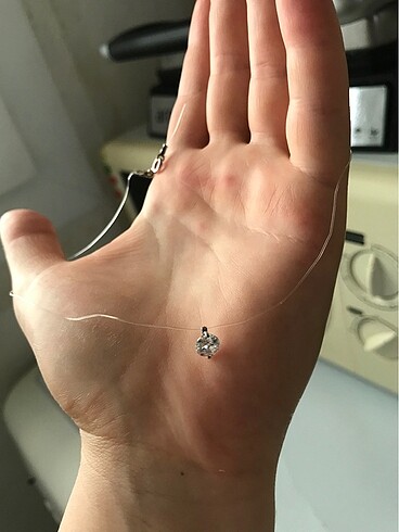 swarovski 925 Ayar Hayalet Kolye