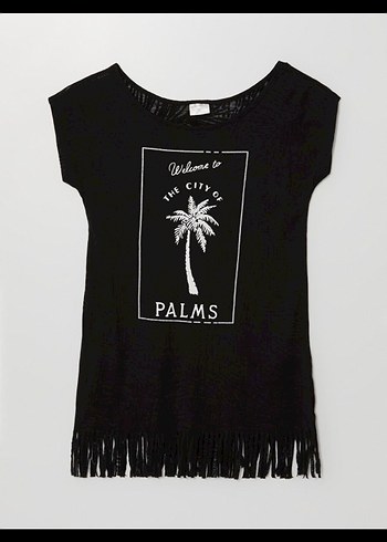 Kayık Yaka Kadın Plaj Elbisesi - Görsel 3