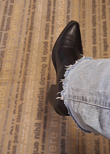 Butigo Siyah Kadın Kovboy Bot - Görsel 8