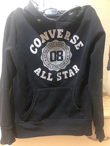 Swet siyah converse