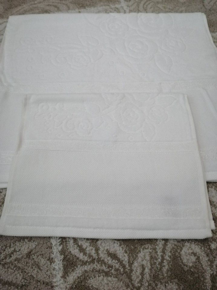 GONCA ANALI KIZLI KANEVİÇE HAVLU SETİ - Görsel 2