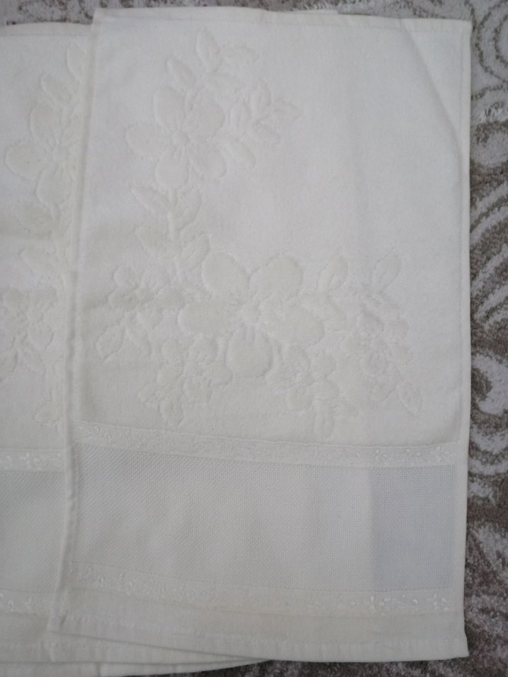 FİESTA Kadife Etamin Havlu Seti - Görsel 3