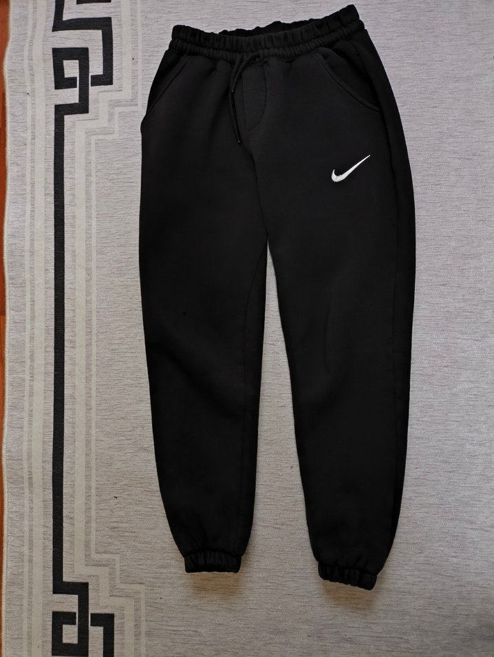 Siyah Rahat Kesim Kadın Eşofman Altı - Görsel 3