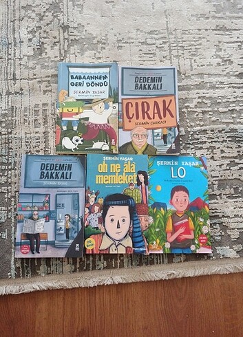 4 adet çocuk hikaye kitabı