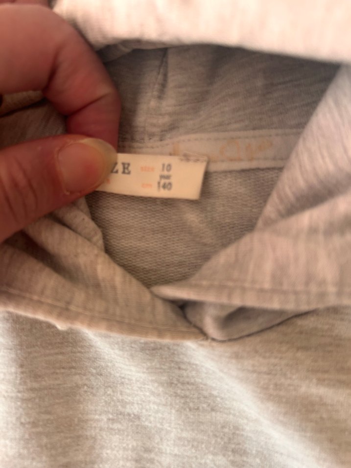 10 yaş pamuklu sweatshirt - Görsel 3