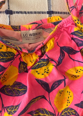 LC Waikiki LCW 9/10 pamuklu penye elbise