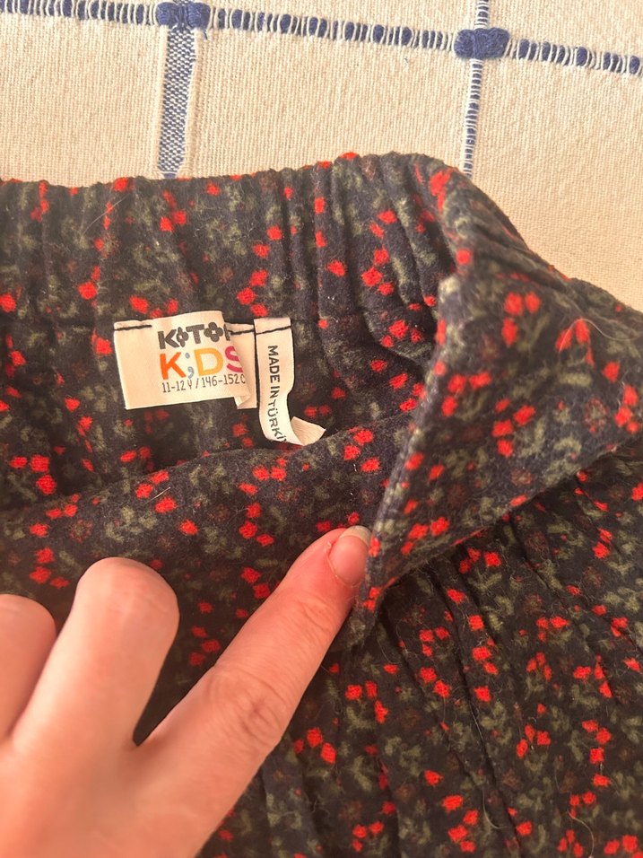 11/12 yaş Koton kids pazen şort etek - Görsel 2