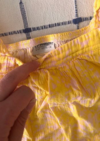 LC Waikiki 8/9 yaş LCW Müslin şortlu takım