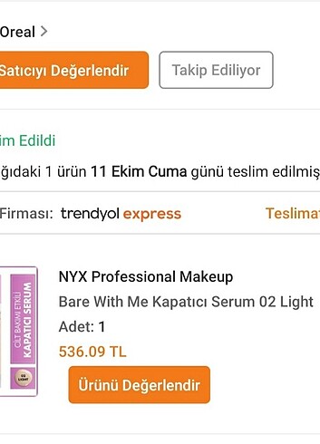 Beden Renk Nyx kapatıcı