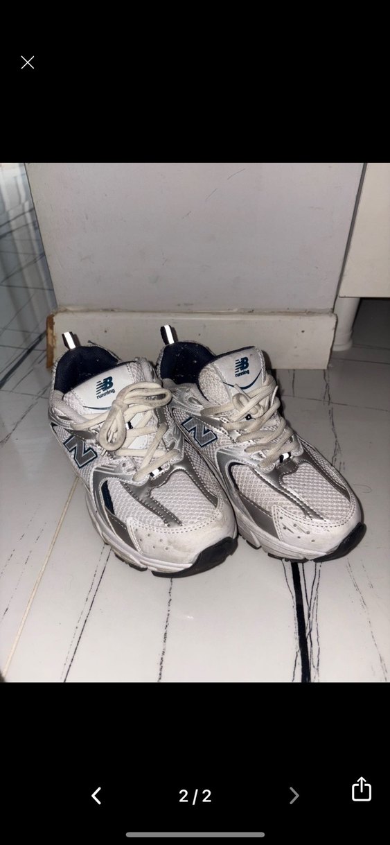 Beyaz Gri Kadın Spor Ayakkabı - Görsel 2