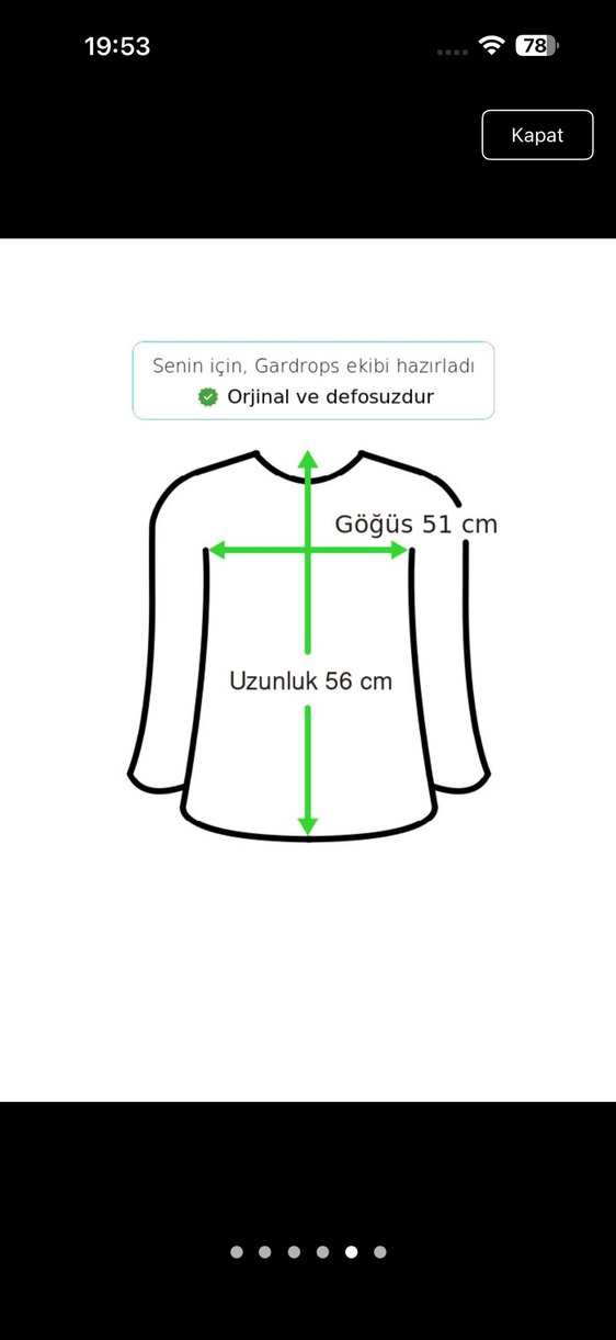 Bordo Melanj Triko Kazak — görsel 5/6