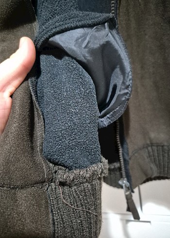 Kahverengi Süet Fermuarlı Erkek Ceket - Görsel 2