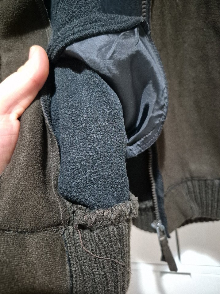 Kahverengi Süet Fermuarlı Erkek Ceket - Görsel 2