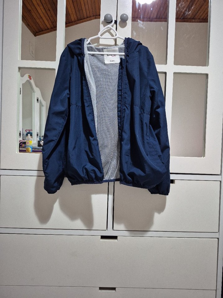 Mavi Denim Kapüşonlu Ceket - Görsel 3