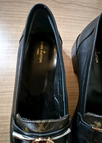 Klasik Kahverengi Deri Tokalı Loafer - Görsel 3