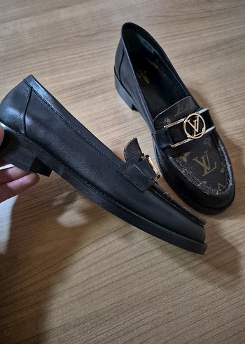 Klasik Kahverengi Deri Tokalı Loafer - Görsel 5