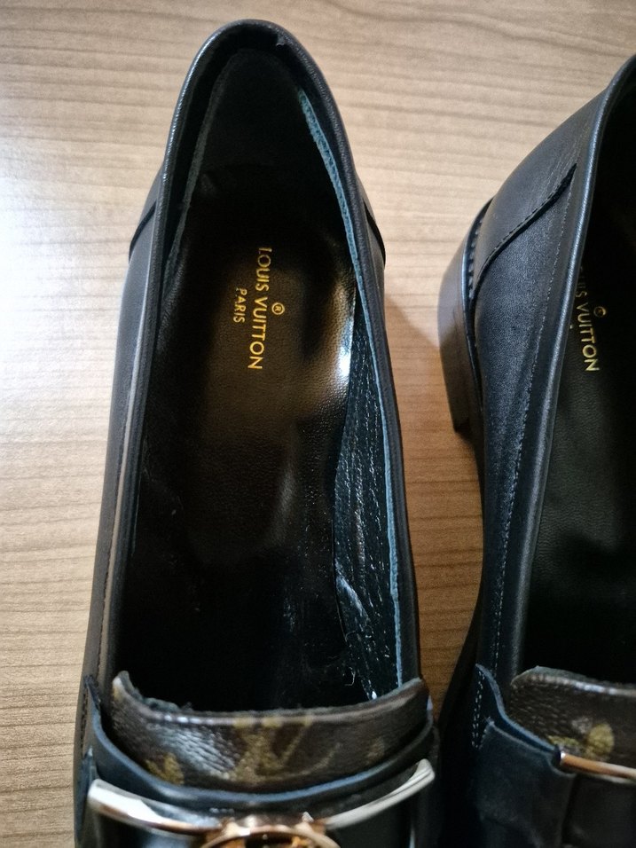 Klasik Kahverengi Deri Tokalı Loafer - Görsel 3