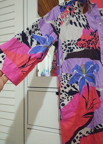 40 Beden Renkli Batik Desenli