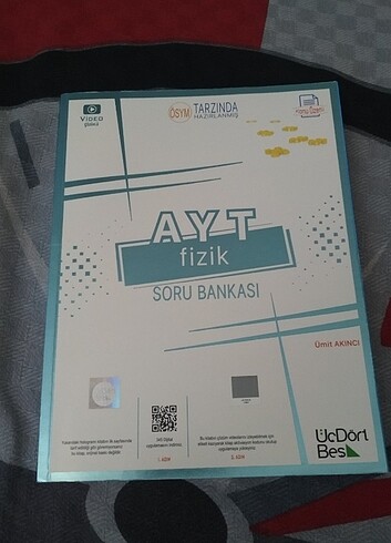 345 yayınları ayt fizik