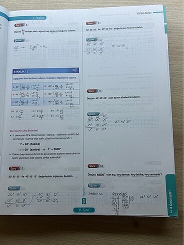 Beden Renk Vip yayınları 11.sınıf matematik anlatım fasikülü
