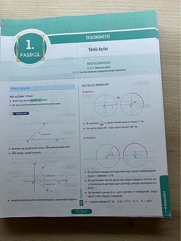 Beden Vip yayınları 11.sınıf matematik anlatım fasikülü