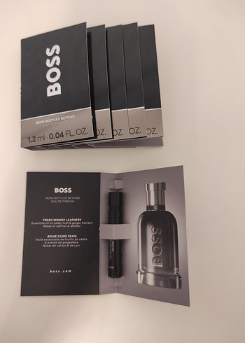 BOSS Bottled Beyond Erkek Parfüm Deneme Seti 1.2ml