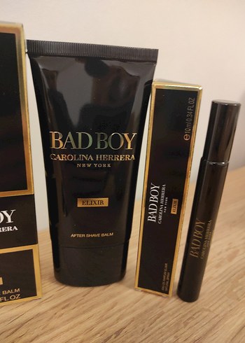 Beden Carolina Herrera Bad Boy Elixir After Shave Balm