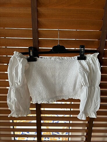 ZARA BEYAZ BLUZ