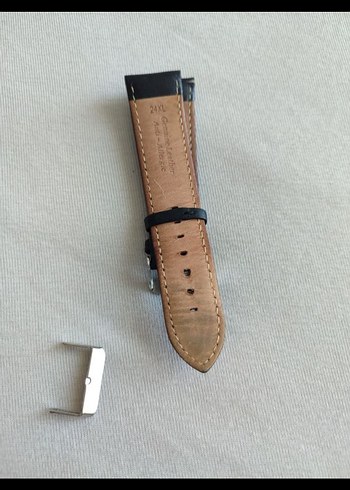 Saat Kayışı Kordonu 24Xl Siyah - Görsel 2